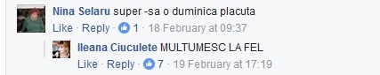 Acesta este ultimul mesaj postat pe Ileana pe Facebook.