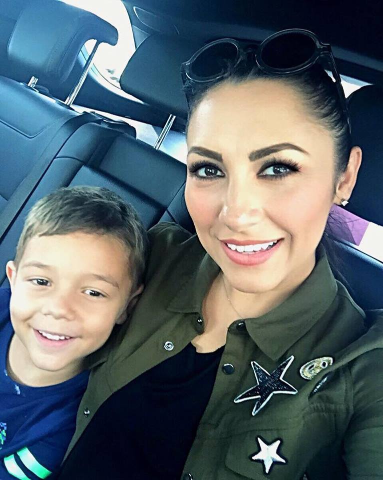 Andra este foarte mândră de fiul ei David, care a împlinit şase anişori.