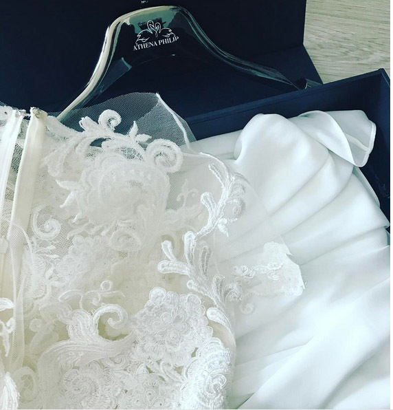Aşa arată rochia de mireasă a Andreei Bălan