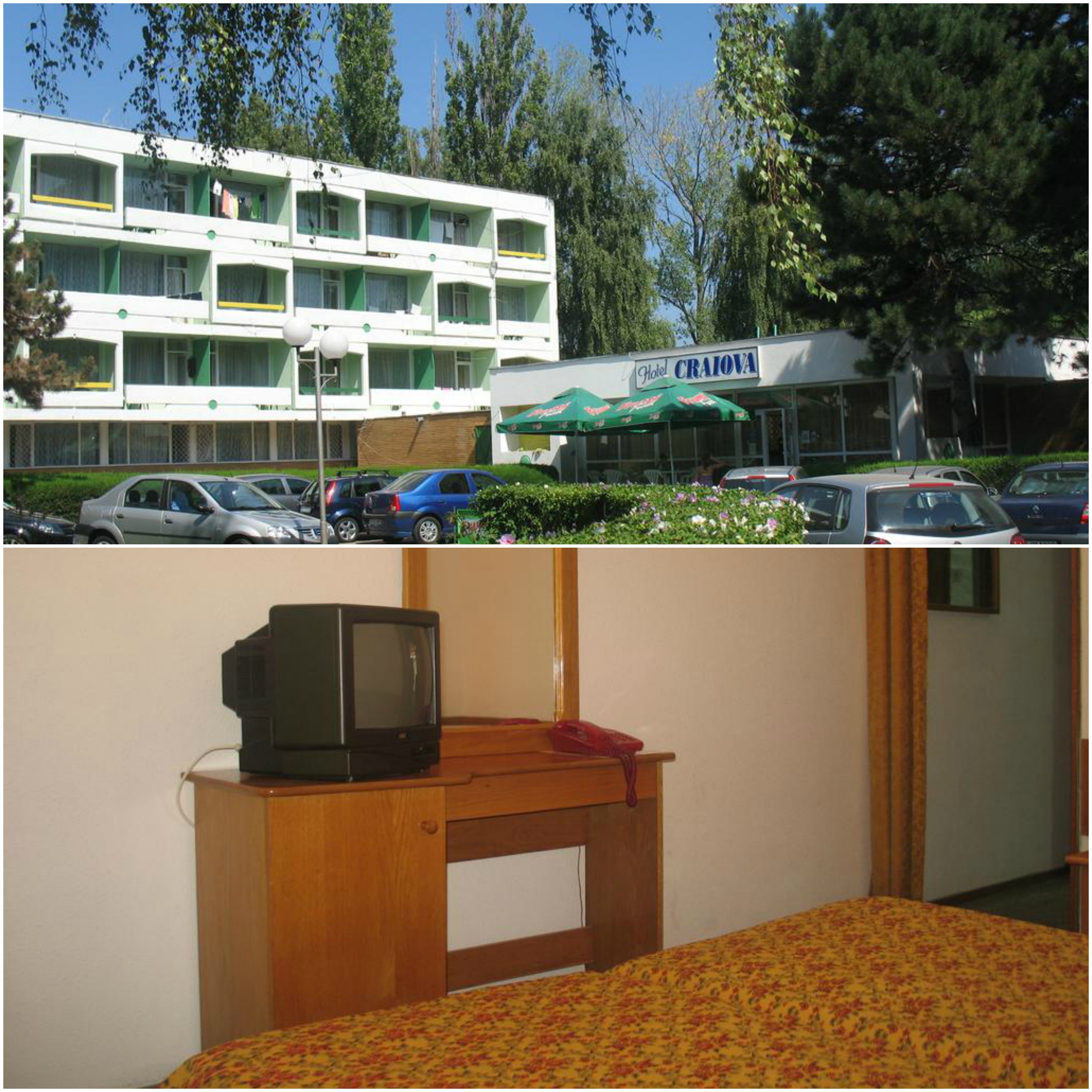 Aşa arată litoralul prin ochii afaceriştilor Micula. Hotelurile celor doi fraţi ar putea fi confundate cu muzee în care au fost expuse obiecte de mobilier şi decoraţiuni comuniste dar peste care timpul şi-a pus grav amprenta.