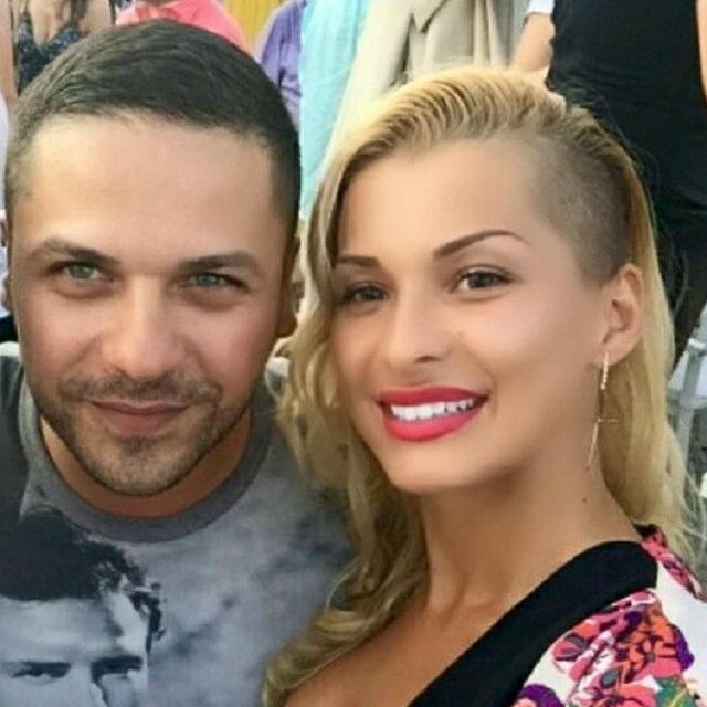 Dalia, alături de Augustin Viziru