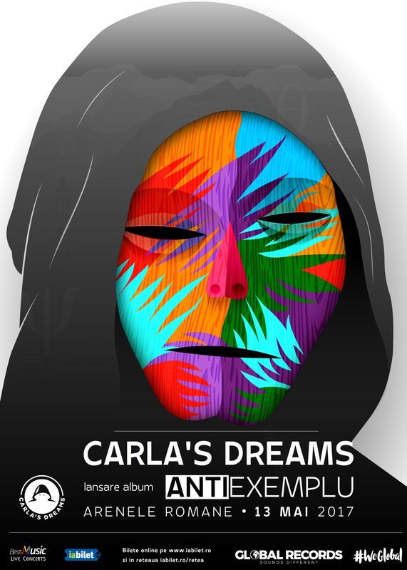 Afiş concert Carla's Dreams