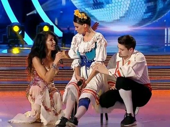 Anca Serea s-a accidentat la repetiţii