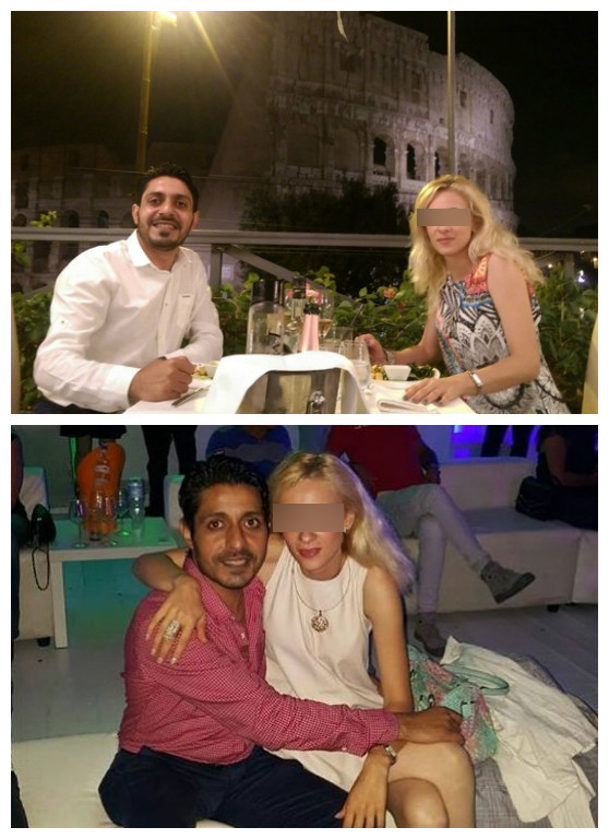 Daniel se iubeşte cu o blondă apetisantă.