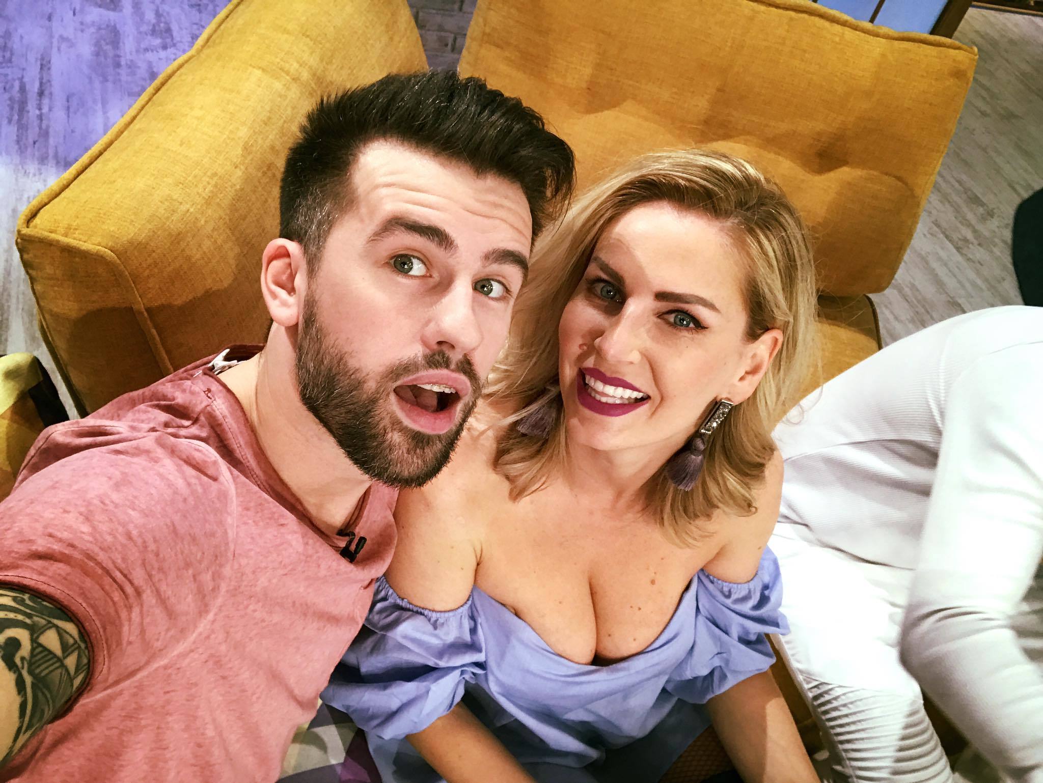 Florin Ristei a rămas cu gura căscată atunci când i-a văzut decolteul Andreei Bănică.