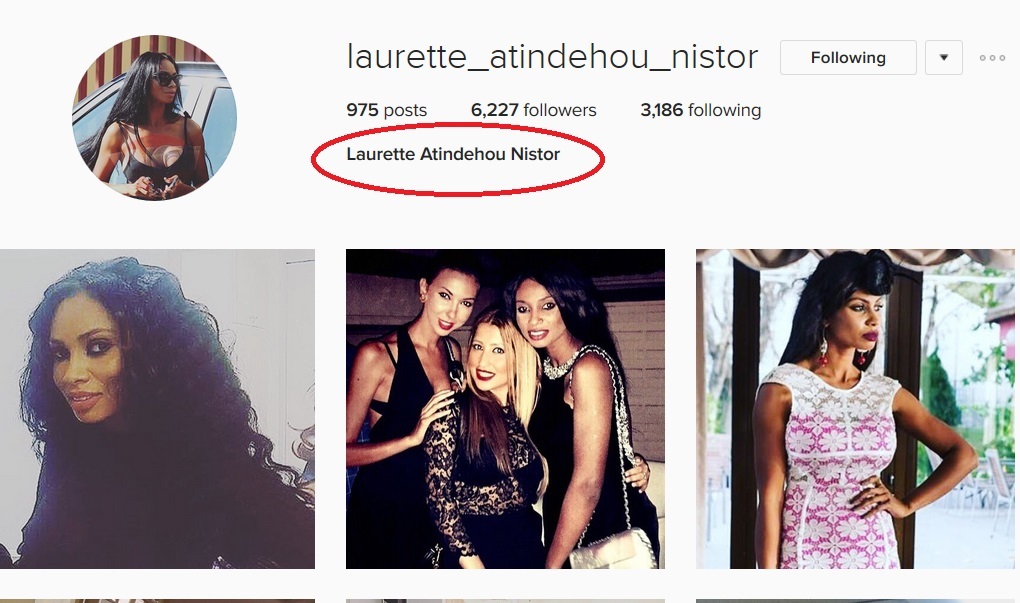 Laurette a luat numele soţului şi pe reţelele de socializare