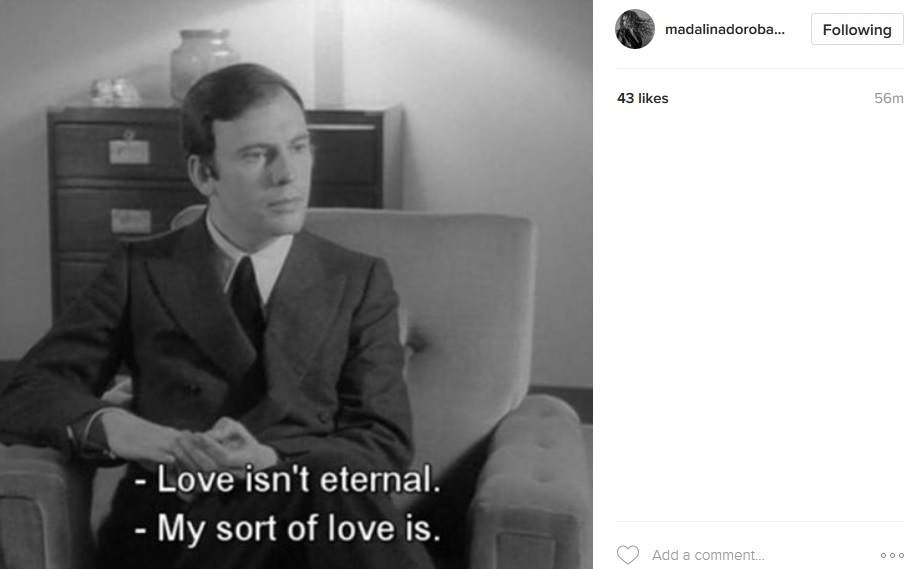 Aceasta este postarea Mădălinei Dorobanţu, după ce Ghenea a născut.