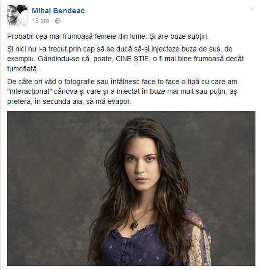 Mihai Bendeac, îndrăgostit de acrtiţa Odette Annable