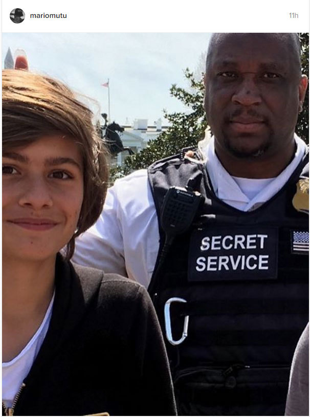 Mario Mutu, fotografie de colecţie la Casa Albă