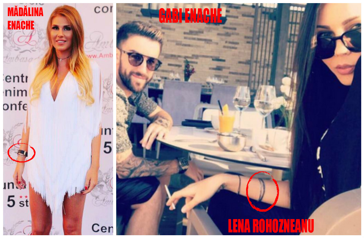 Gabriel Enache i-a luat brăţările soţiei şi i le-a dăruit amantei Lena.