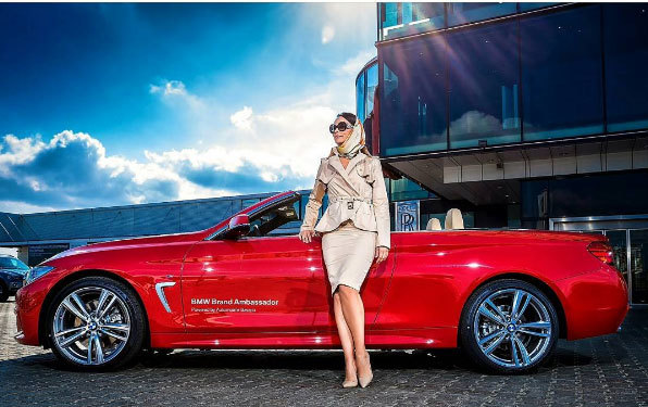 Andreea Marin este foarte mândră de noua ei maşină