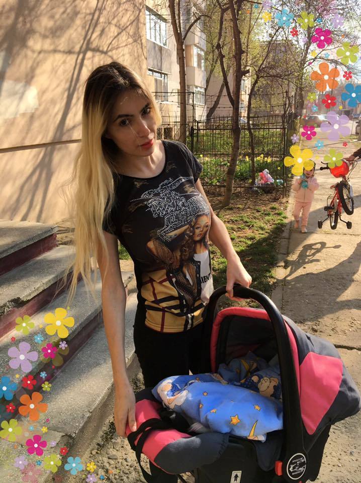 Florina Mihăilă este extrem de fericită de când a devenit mămică!