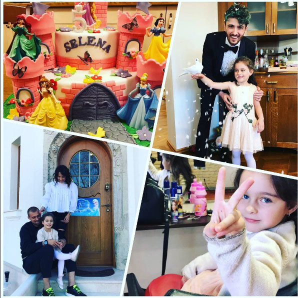 Selena a împlinit 5 ani, iar Gabi şi Ioana au sărbătorit cum se cuvine momentul