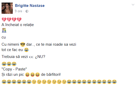 Brigitte Năstase se ţine de glume
