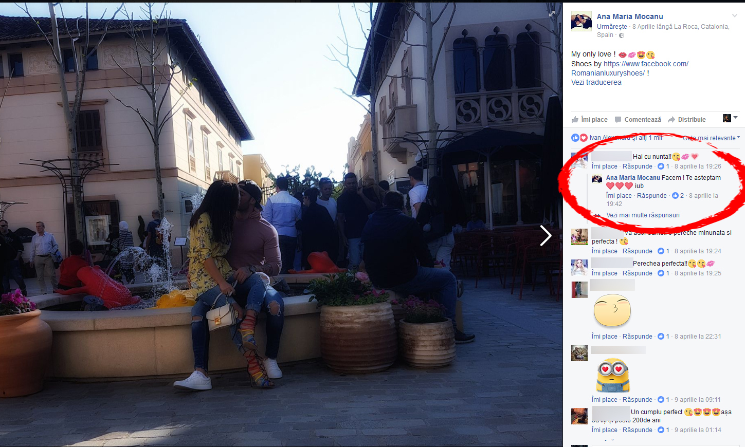 Ana Maria Mocanu se pregăteşte de nuntă.