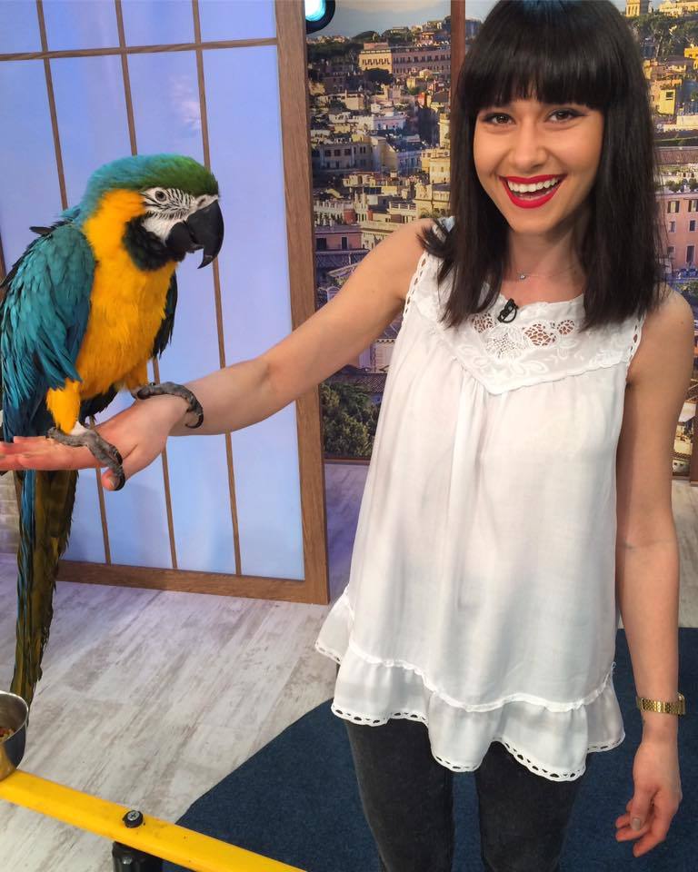 Andreea Moldovan şi-a schimbat look-ul.