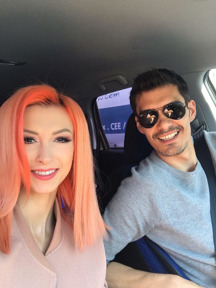 Andreea Bălan şi George Burcea sunt foarte fericiţi după ce s-au căsătorit