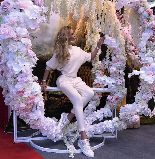 Bianca s-a ocupat de botezul Sofiei.