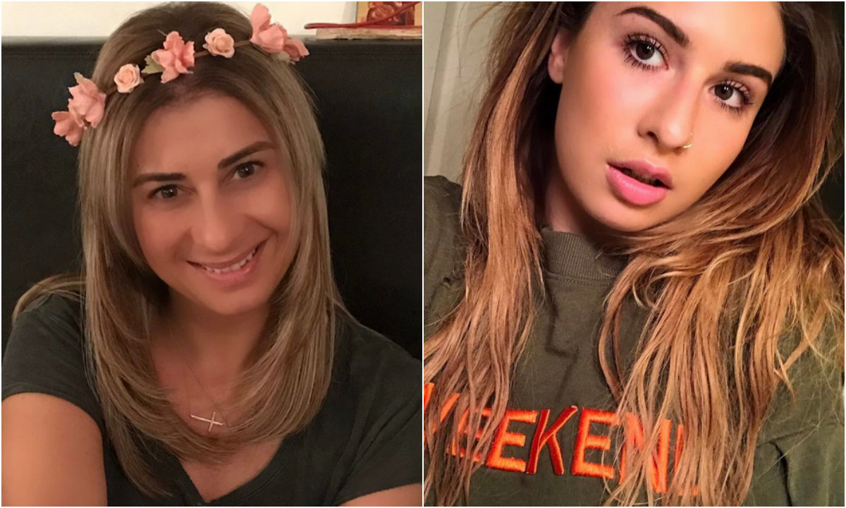 Sarah îi seamănă ca două picături de apă mamei sale