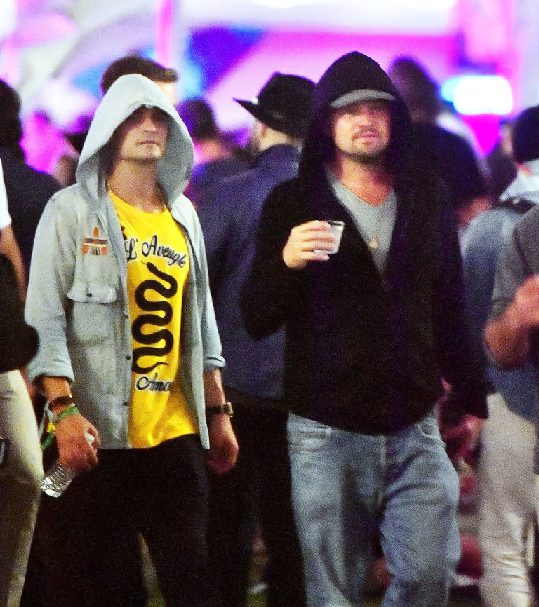 Cei doi actori de la Hollywood s-au deghizat când au mers la festivalul Coachella