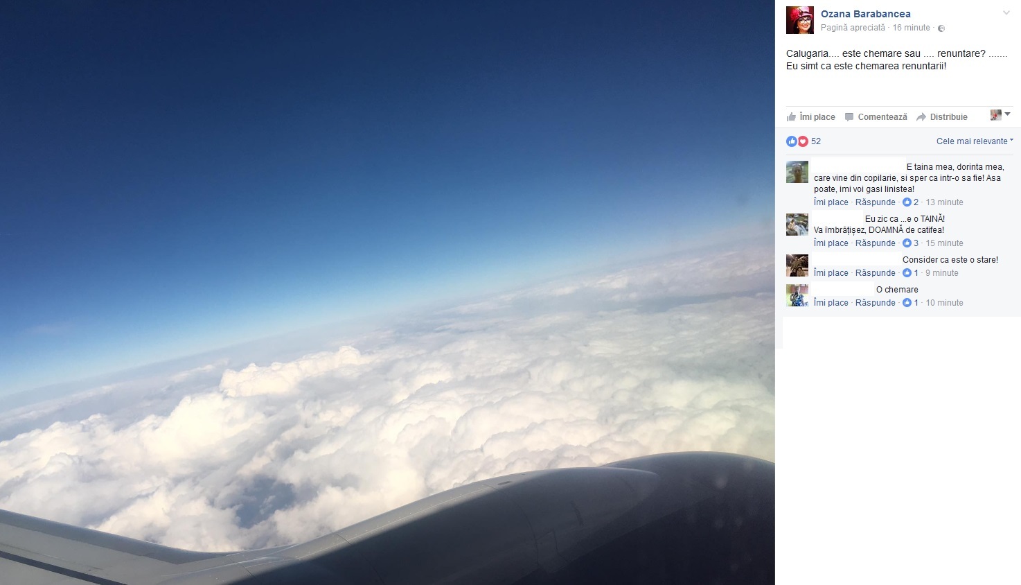 Ozana Barabancea a dezvăluit ce înseamnă pentru ea călugăria