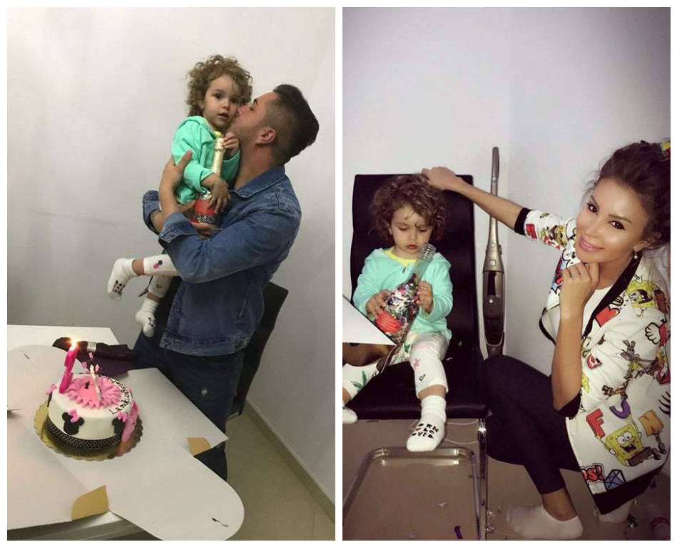 Roxana Vaşniuc şi fostul iubit au fost împreună de ziua fiicei lor de naştere.