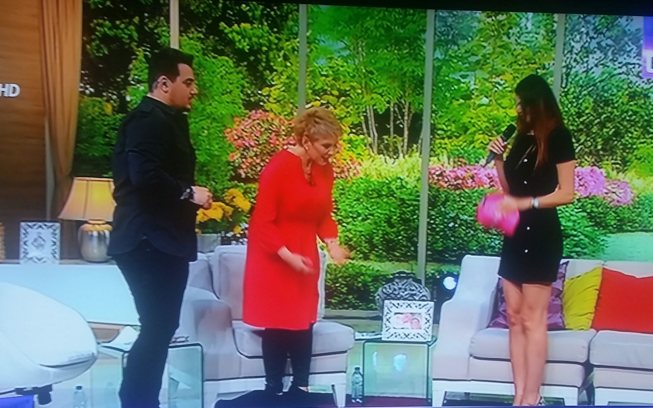 Ramona Gabor a venit pentru prima dată la TV în România, după cinci ani de zile.