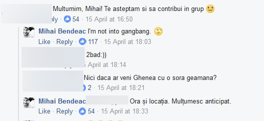 Mihai Bendeac le-a răspuns cu umor comentatorilor!