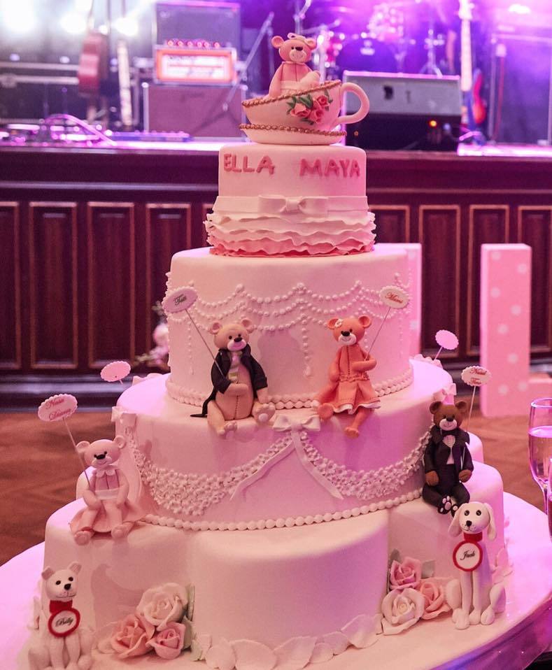 Aşa a arătat tortul Ellei.