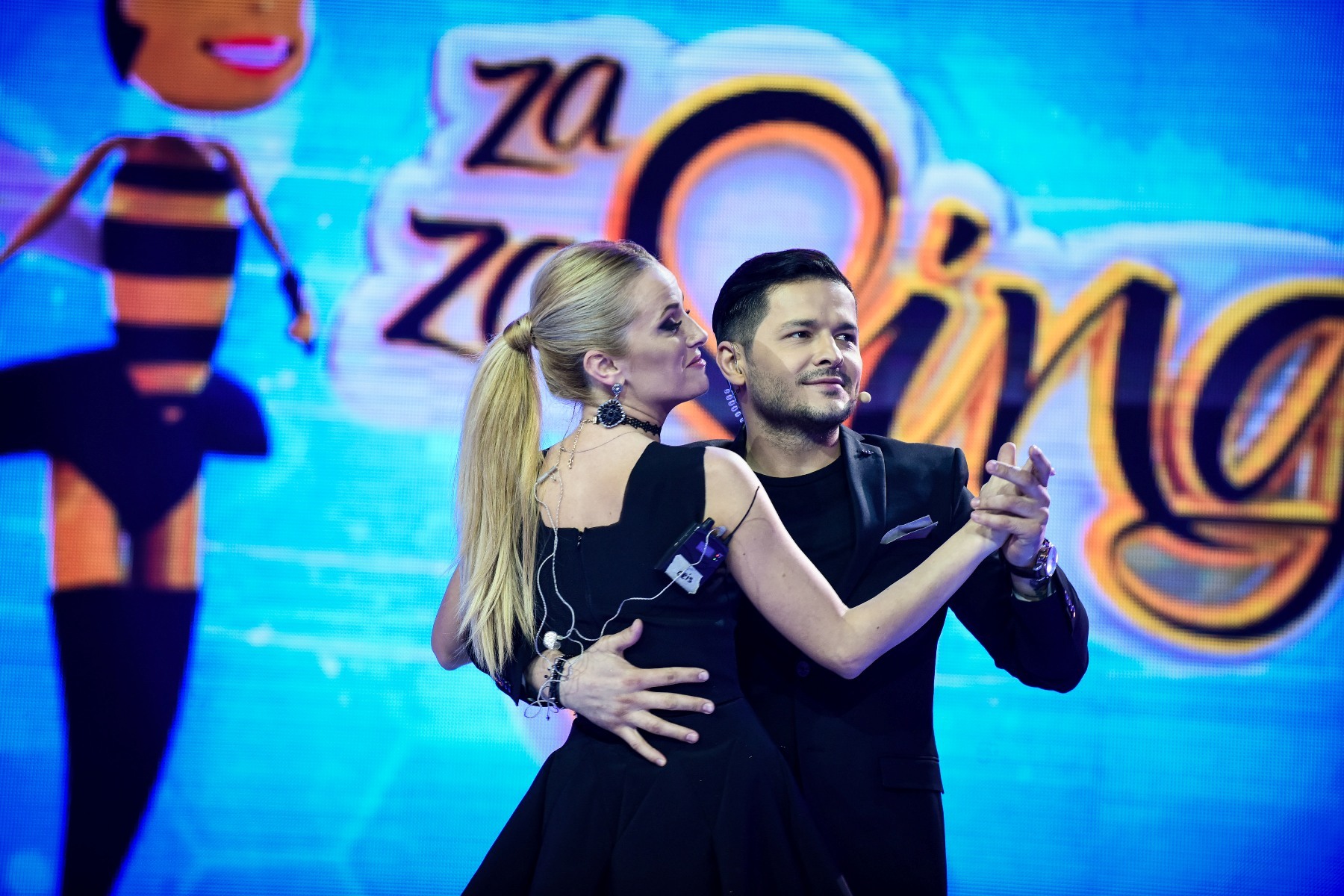 Vârciu a dansat cu o concurentă în cadrul show-ului pe care îl prezintă