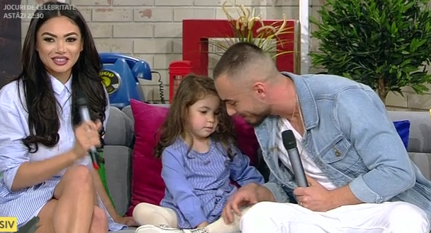 Sonny Flame, împreună cu soţia şi fetiţa