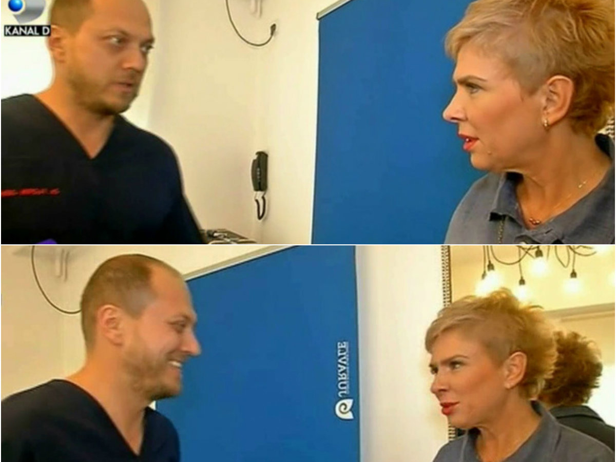 Teo Trandafir a mers la medicul estetician