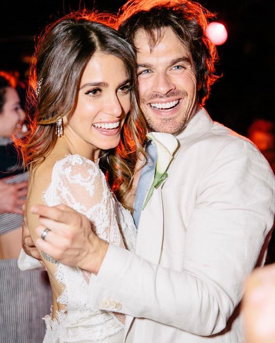 Ian Somerhalder a sărbătorit doi ani de căsnicie alături de Nikki Reed