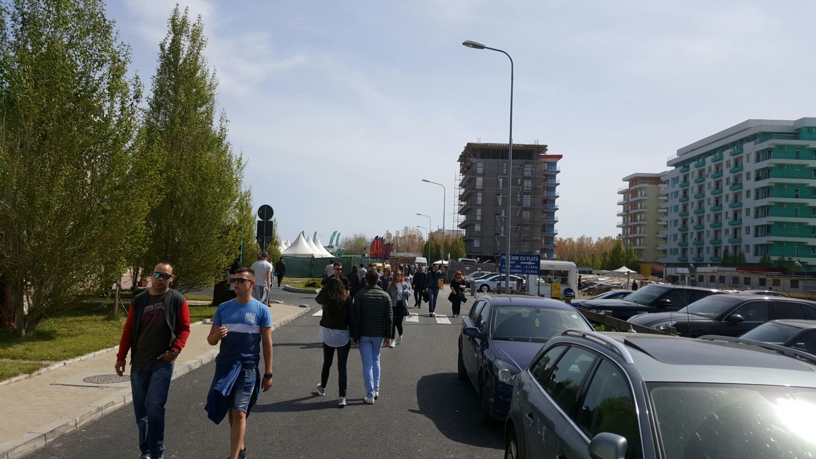 Spre deosebire de restul ţării la Mamaia este soare