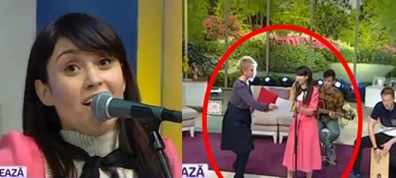 Irina Rimes a uitat versurile noii sale piese 