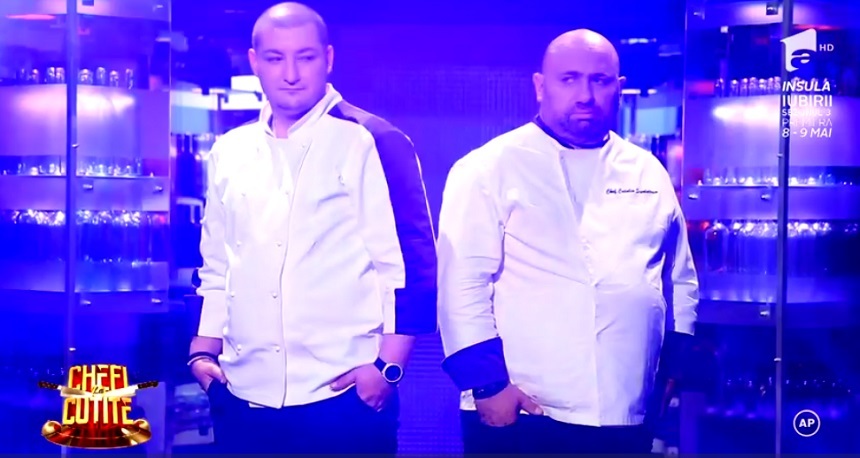Cătălin Scărlătescu şi Gianny, câştigătorul ”Chefi la cuţite” 2017