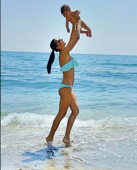 Irina Mohora s-a recuperat fabulos după naştere