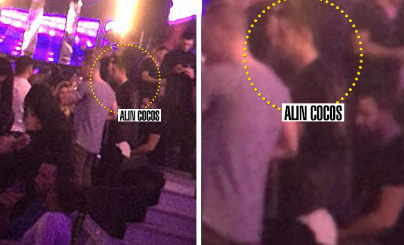 Alin Cocoş a petrecut la LOFT cu Monica Orlanda la începutul lunii februarie