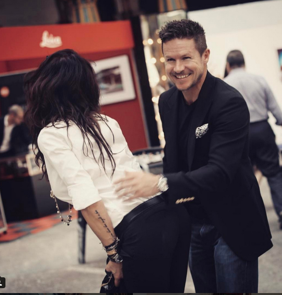 Felix şi Mihaela, într-o ipostază provocatoare.