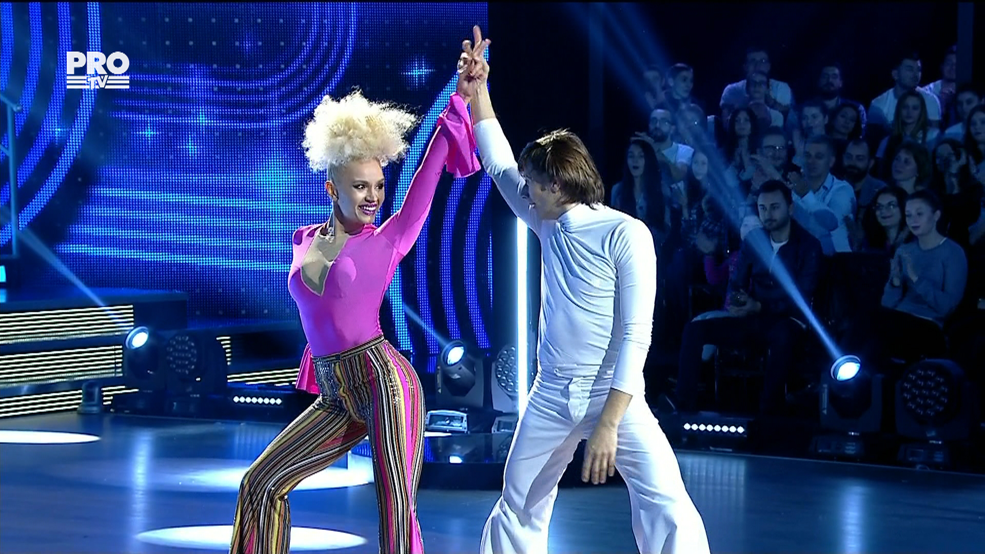 Marius Manole şi partenera lui de la 