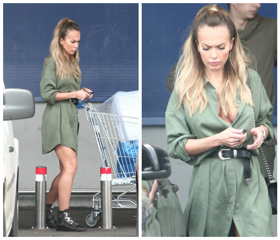 Monica Orlanda a făcut furori la cumparaturi