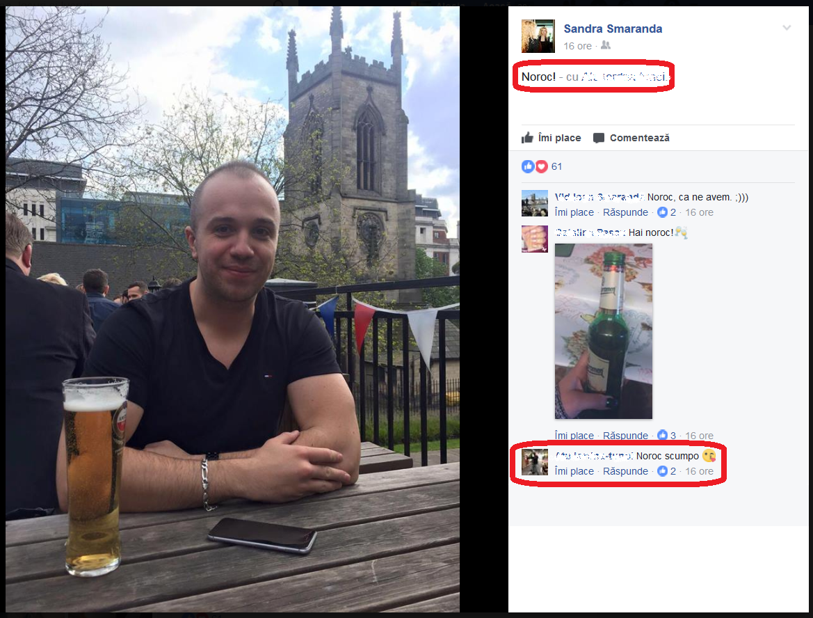 Sandra susţine că acesta este iubitul ei oficial şi că nu are nicio relaţie cu Tuncay