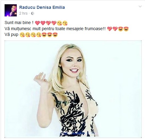 Denisa Manelista a făcut un anunţ de ultimă oră, pe contul ei de Facebook!