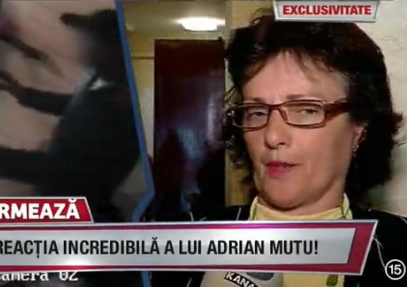 Doamna care se ocupă de paza intrării în bloc a făcut la rândul ei o serie de acuzaţii la adresa lui Adrian Mutu