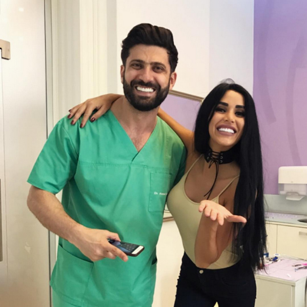 Daniela Crudu a fost la doctorul stomatolog după demisia de la emisiunea lui Capatos