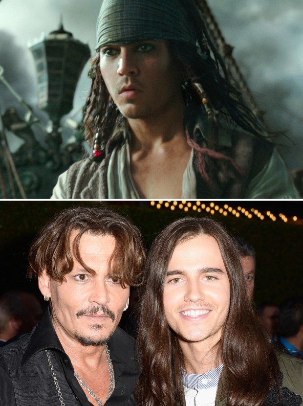 Johnny Depp e cu 25 de ani mai tânăr în noul film „Piraţii din Caraibe“