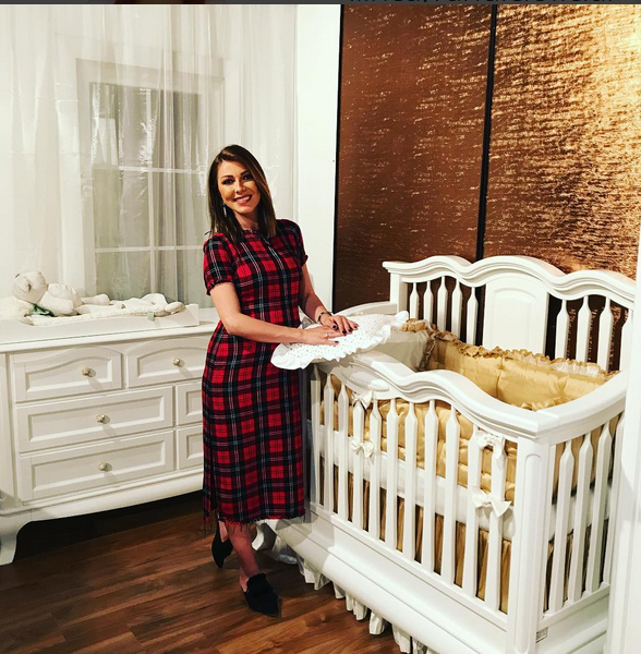 Ilinca Vandici a ales camera pentru bebeluş.