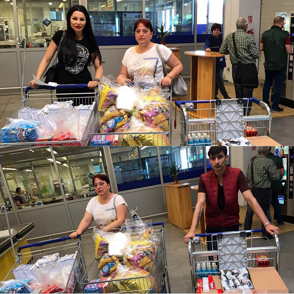 Brigitte Năstase a fost de 1 Iunie la cumpărături pentru copiii nevoiaşi