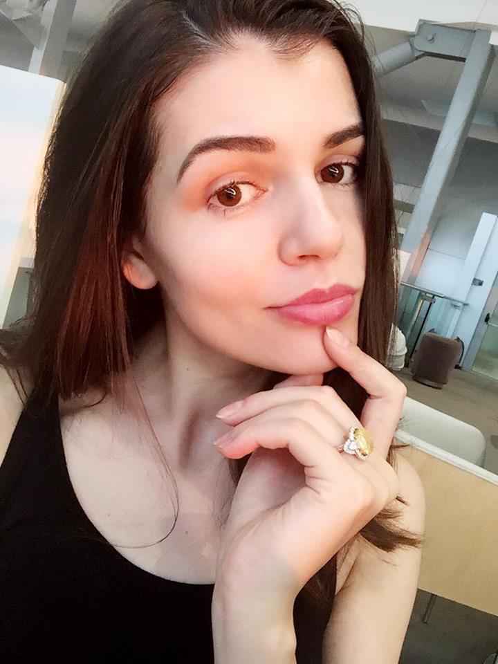 Monica Gabor s-a întors la iubitul ei, în Sua.