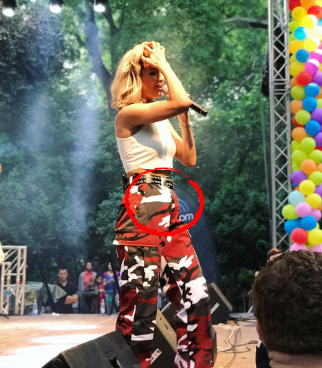 Alina Eremia a concertat de Ziua Copilului.